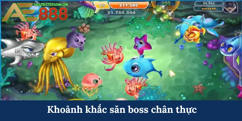 Bắn cá AE888 - Khai phá đại dương nhận thưởng khủng 7 Khoảnh khắc săn boss chân thực